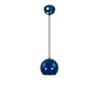 Opviq Lámpara de Araña de Metal Azul Ajustable